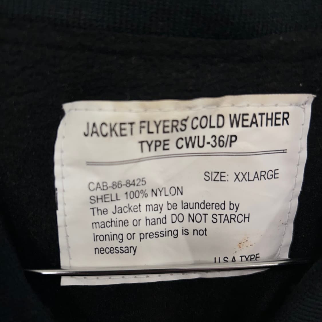 미공군 TYPE CWU 36/P 테크 포켓 베스트 상품이미지3