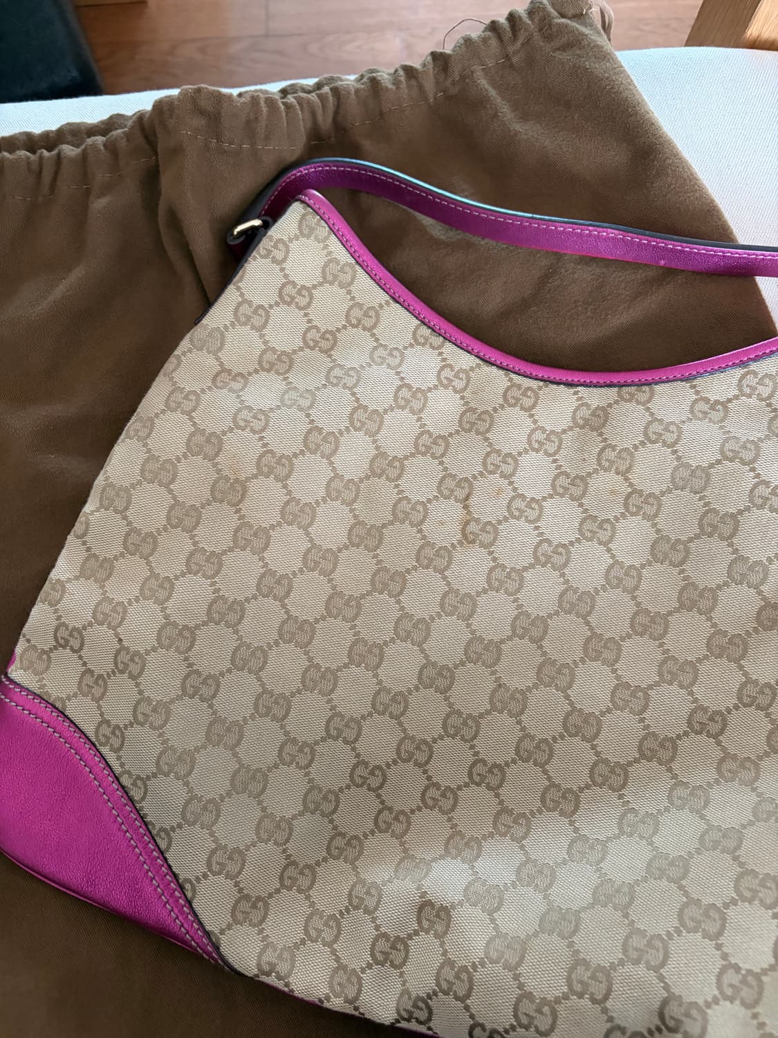 Gucci GG 캔버스 원 숄더백(1699947) 상품이미지9
