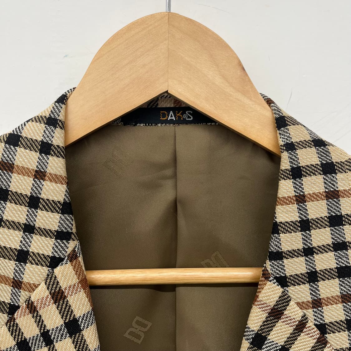 닥스 클래식 체크 자켓 남M 상품이미지3