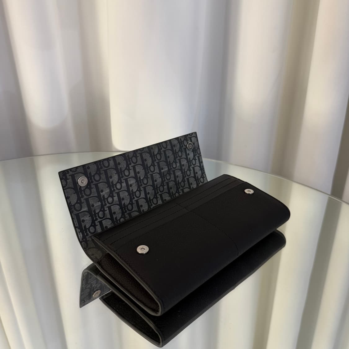 [새상품급] 디올 Privé 오블리크 플랩 장지갑 상품이미지4