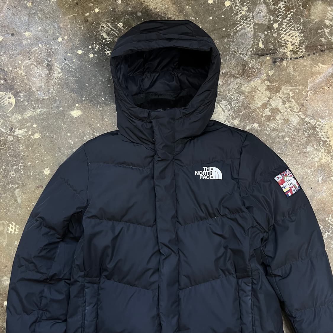 90) 노스페이스 구스다운 롱패딩점퍼 거위털 패딩 상품이미지2