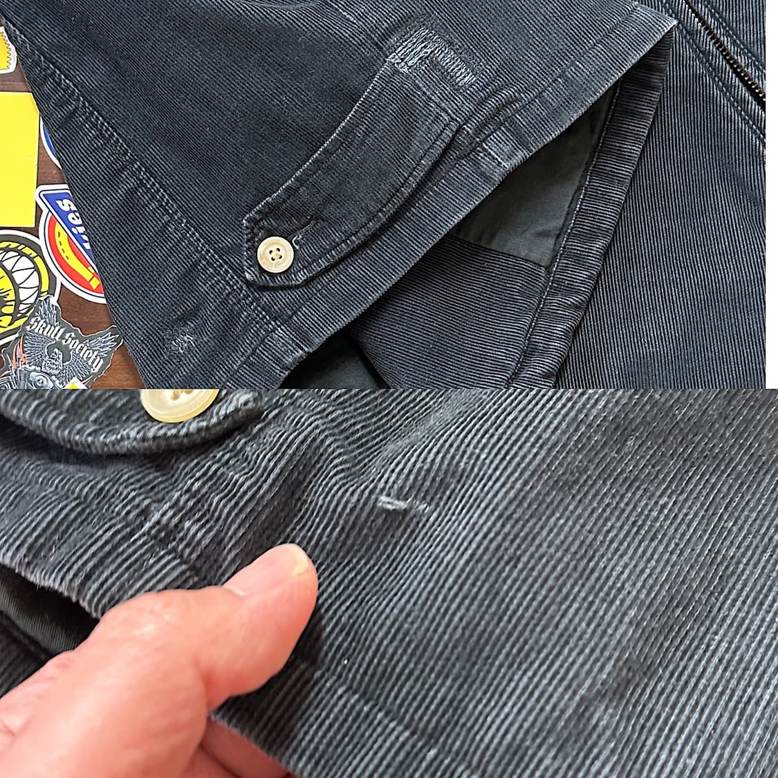 Early 00s 폴로 랄프로렌 코듀로이 스윙탑 자켓 XL 상품이미지6