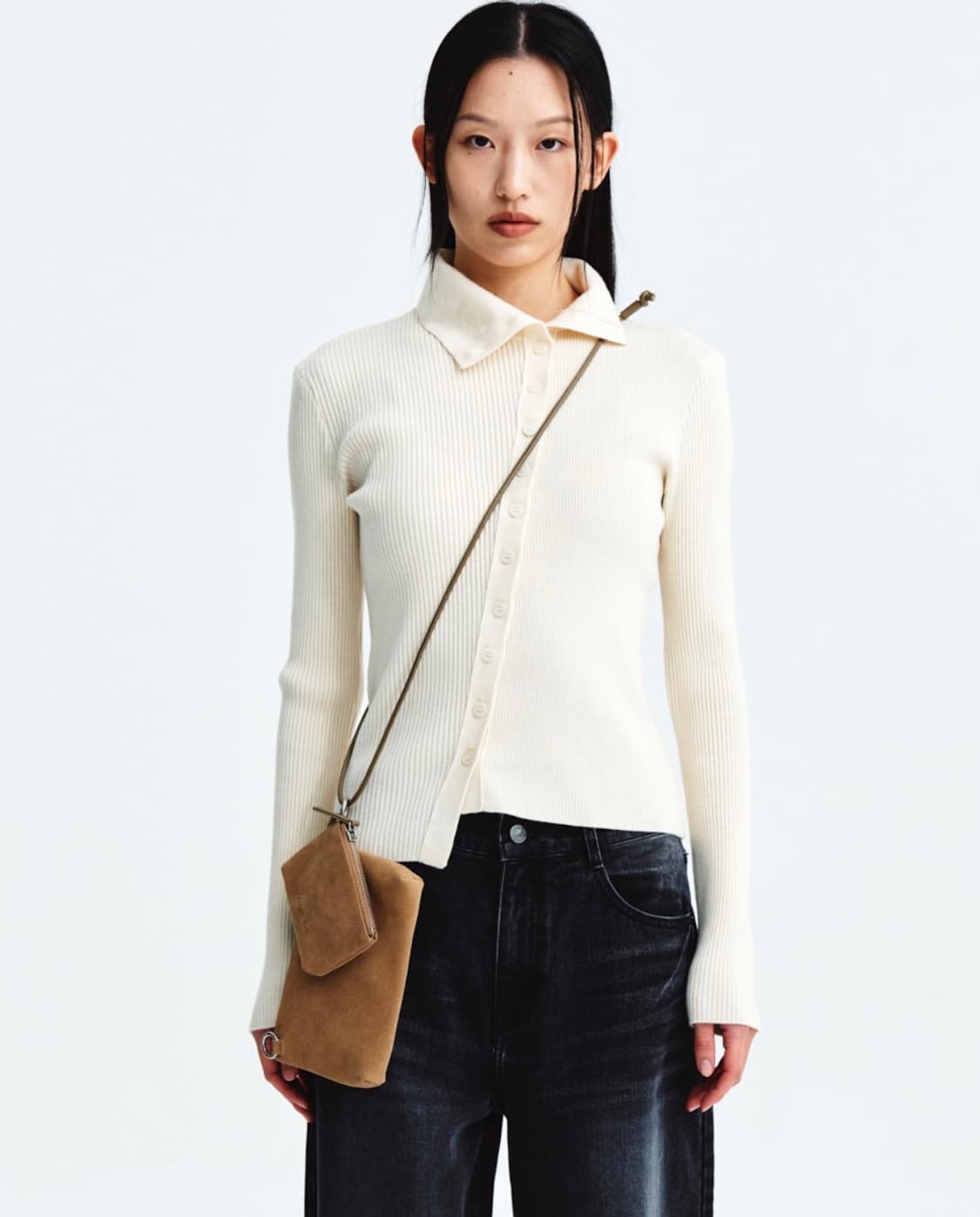 마뗑킴 버튼 슬림 니트 가디건 상품이미지2