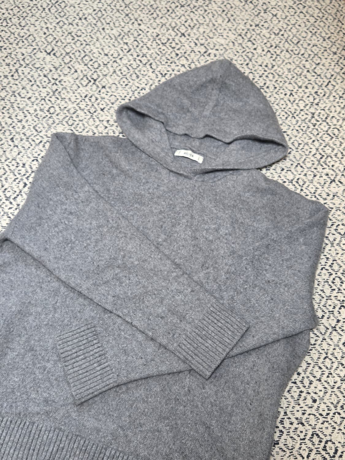 벨리에 니트 후드 L 상품이미지1