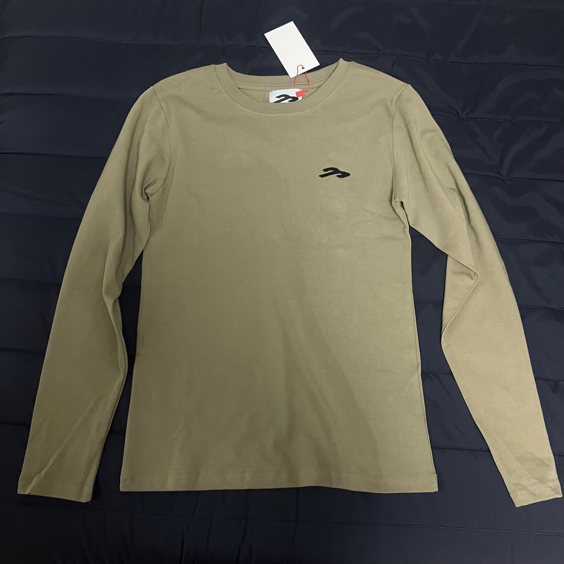 탄산마그네슘 롱슬리브 카키 상품이미지1