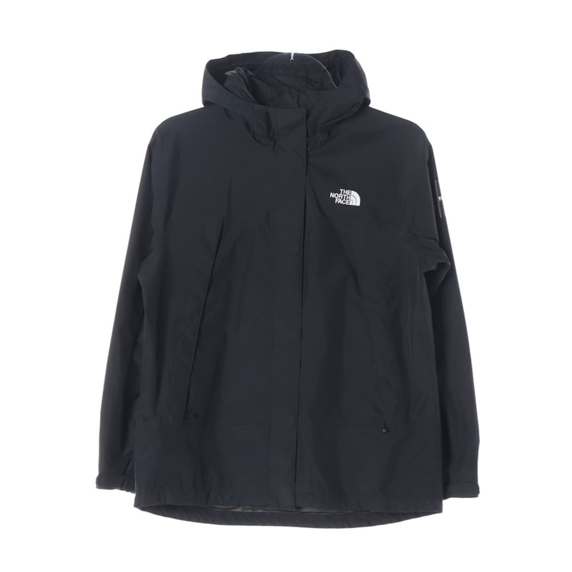 노스페이스 블랙 후드 바람막이 자켓 L/95 상품이미지1