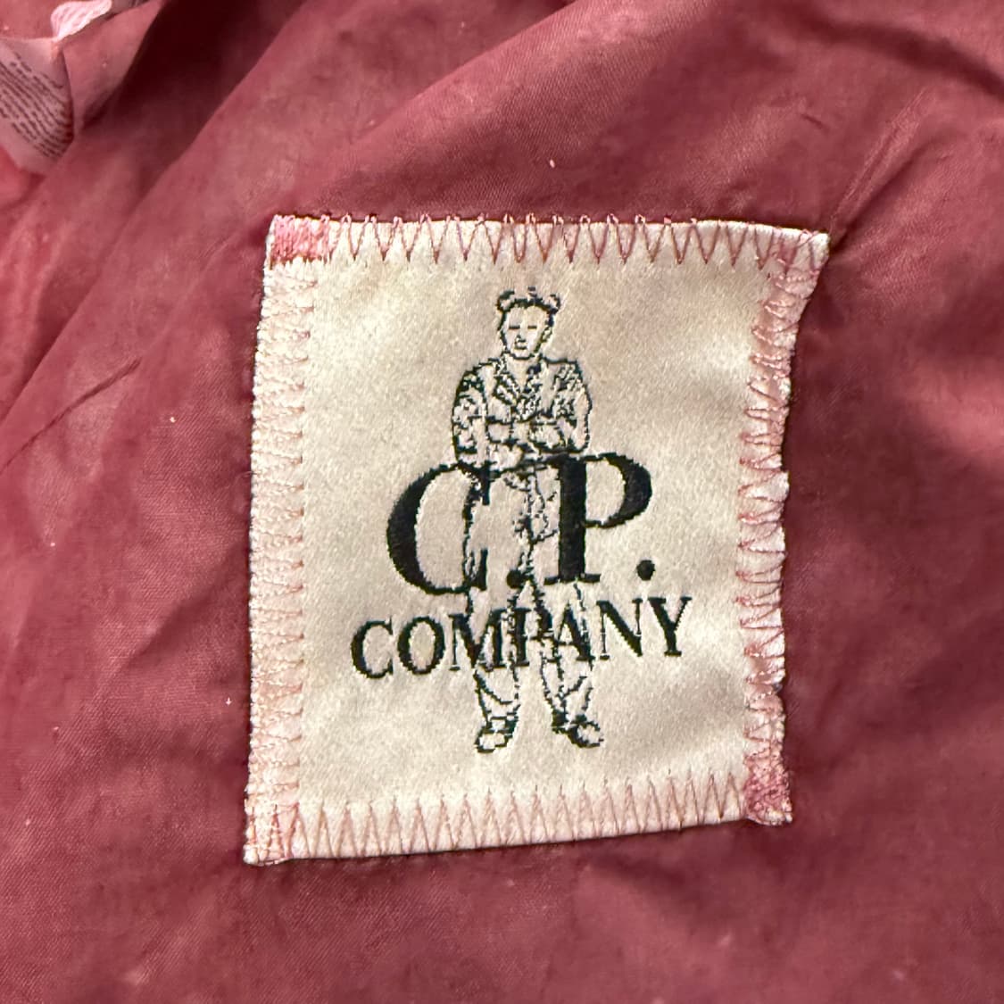 [정품/95] C.P. 컴퍼니 버건디 패딩 자켓 b18 상품이미지6