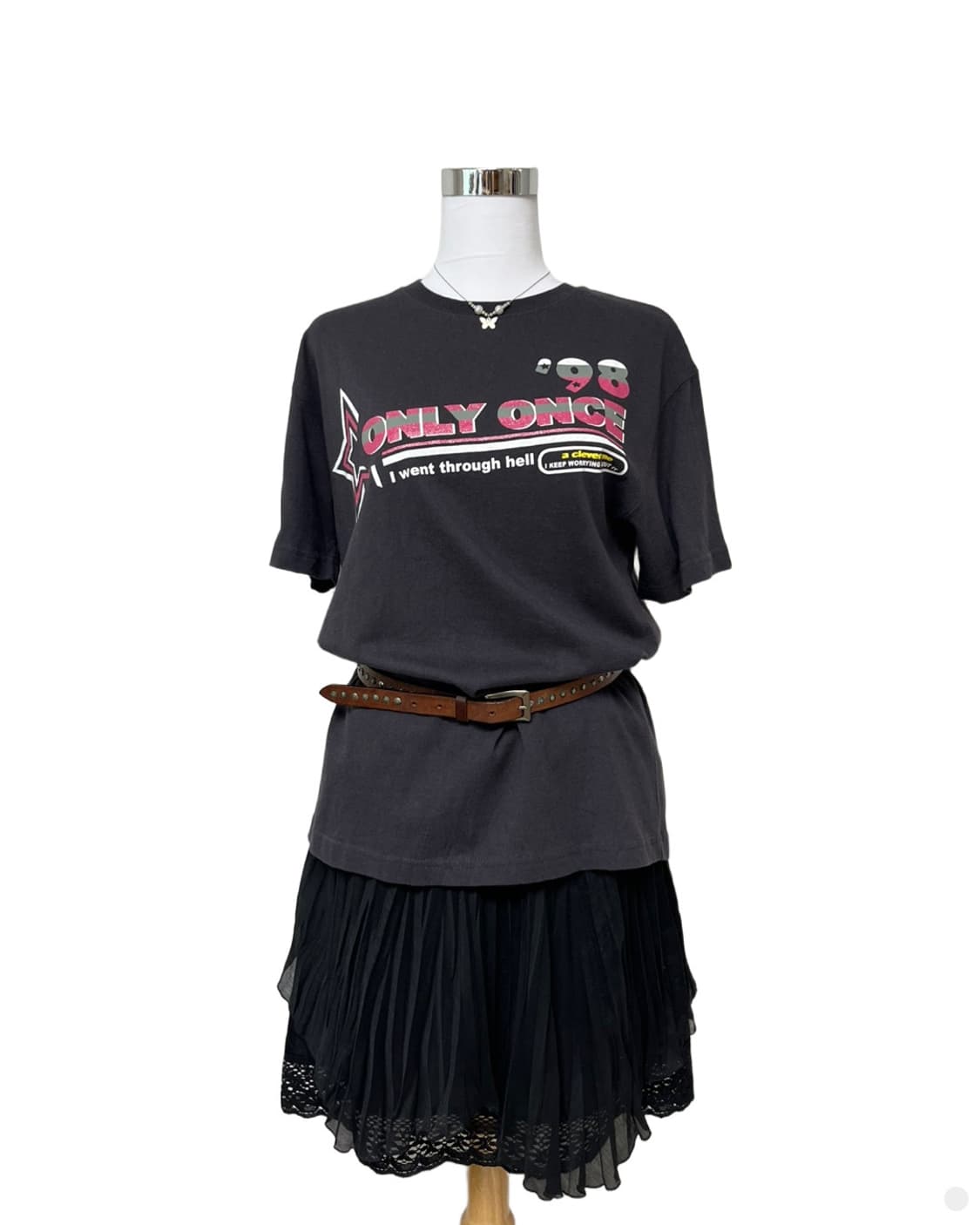 Black lace cancan skirt 상품이미지6
