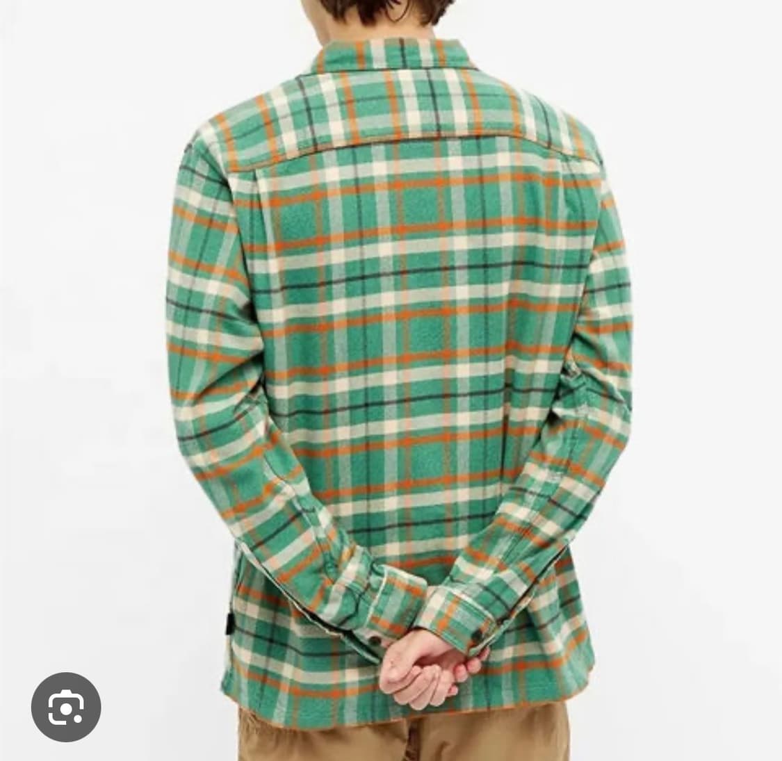 파타고니아 정품 체크 셔츠 남성용 M 상품이미지4