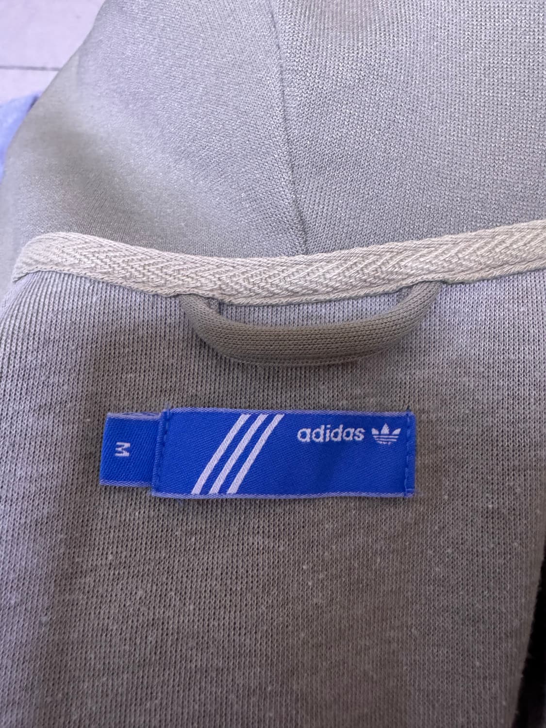 [95] 아디다스 카키 후드플락 져지 상품이미지2