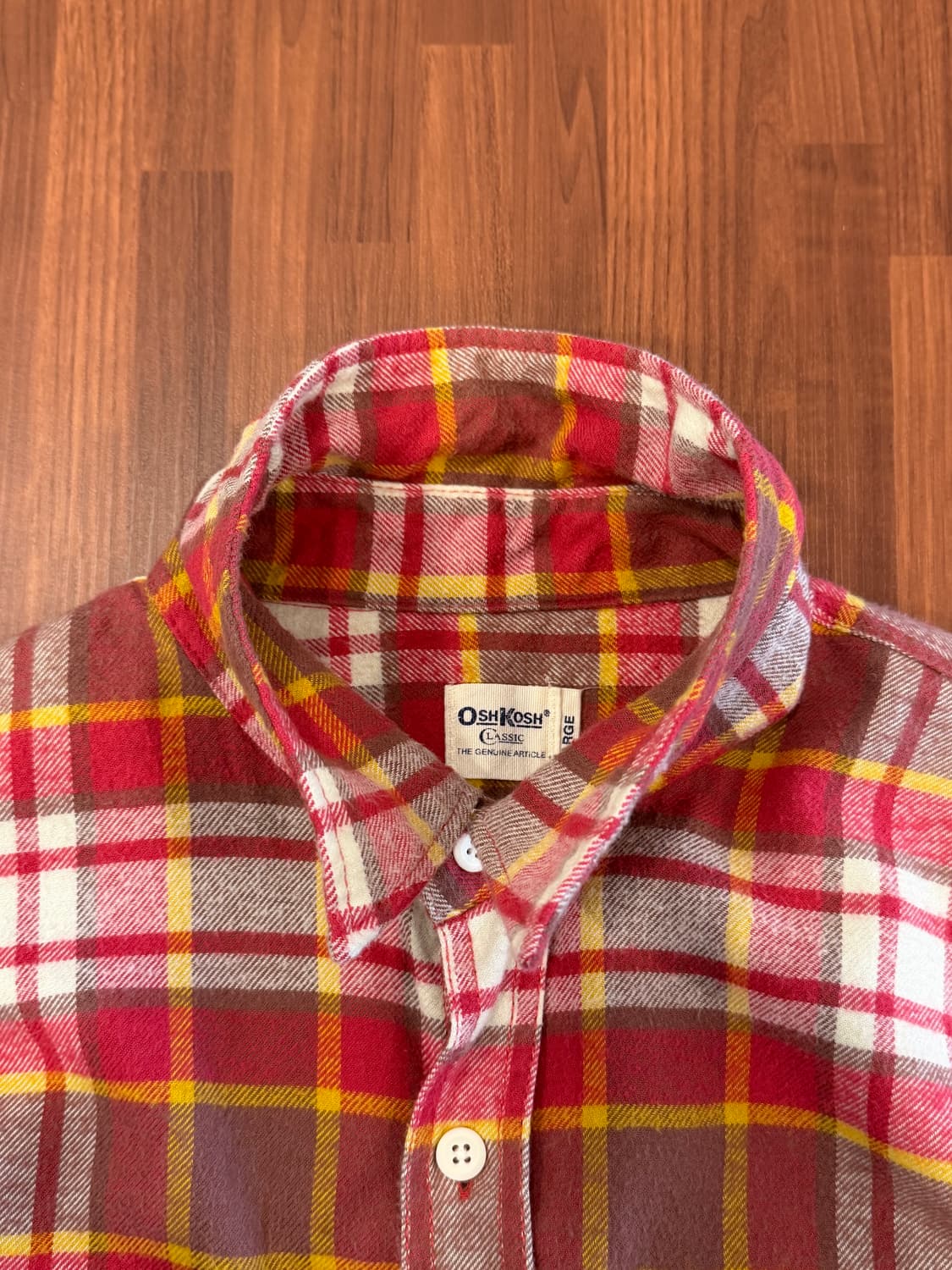 Oshkosh 오시코시 플란넬 체크 셔츠 상품이미지7
