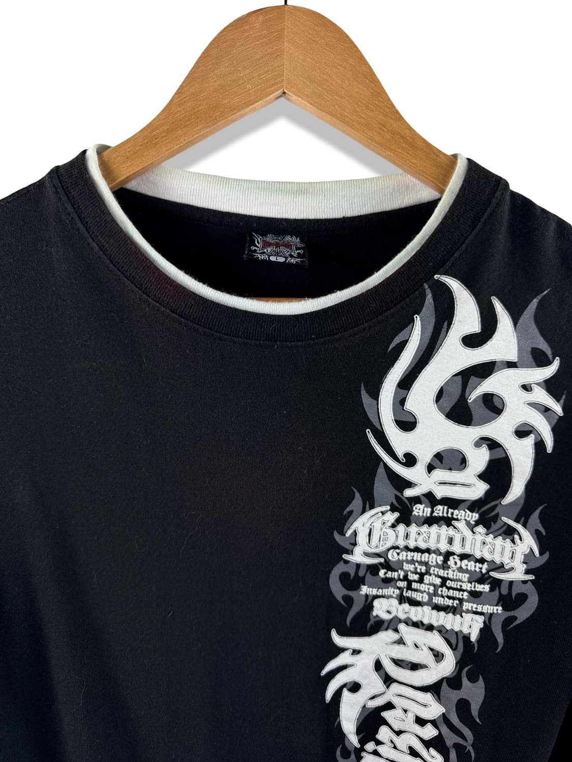 JPN Y2K 레터링 반팔티셔츠1834 상품이미지3