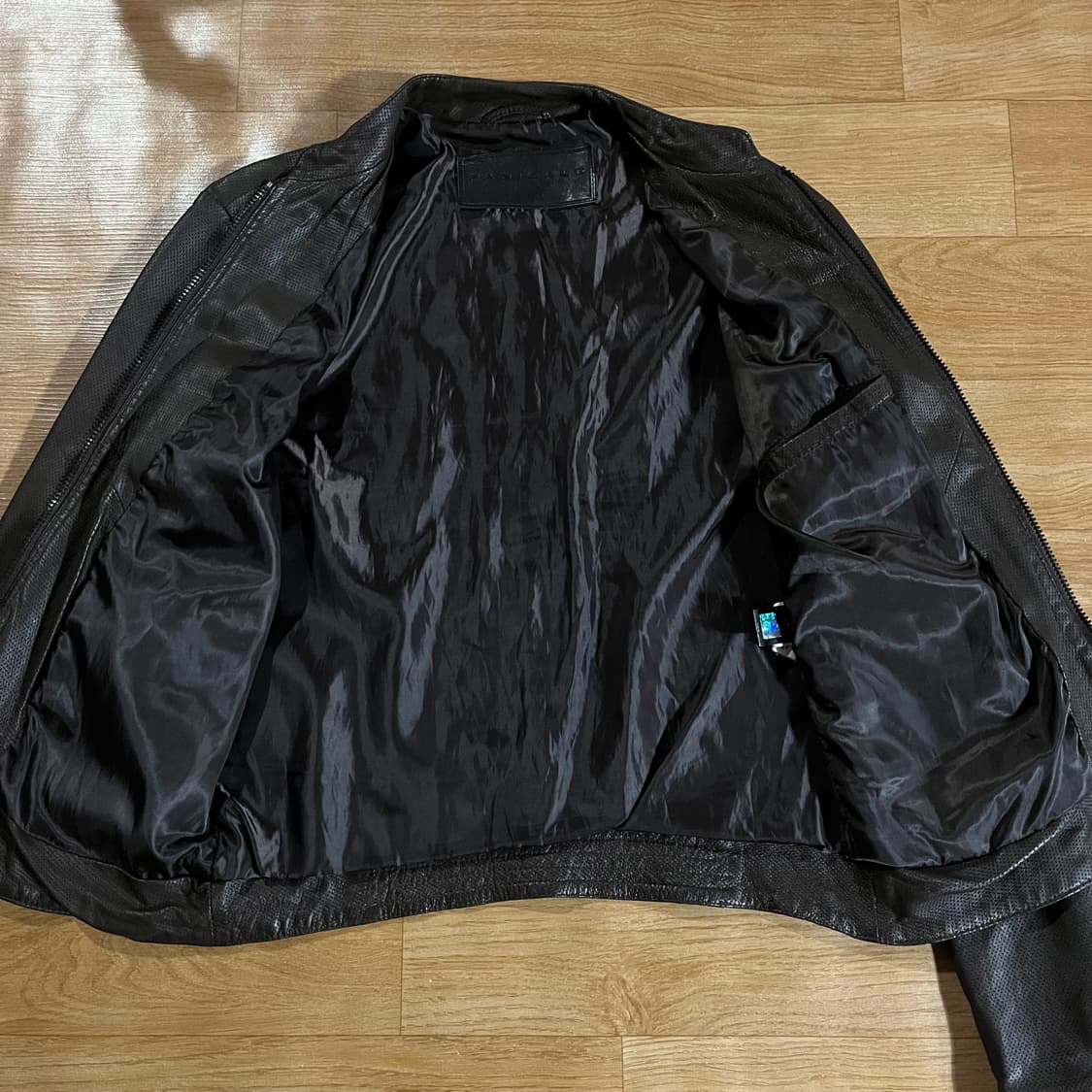 [97] 빠니깔레 블루종 가죽자켓 상품이미지9