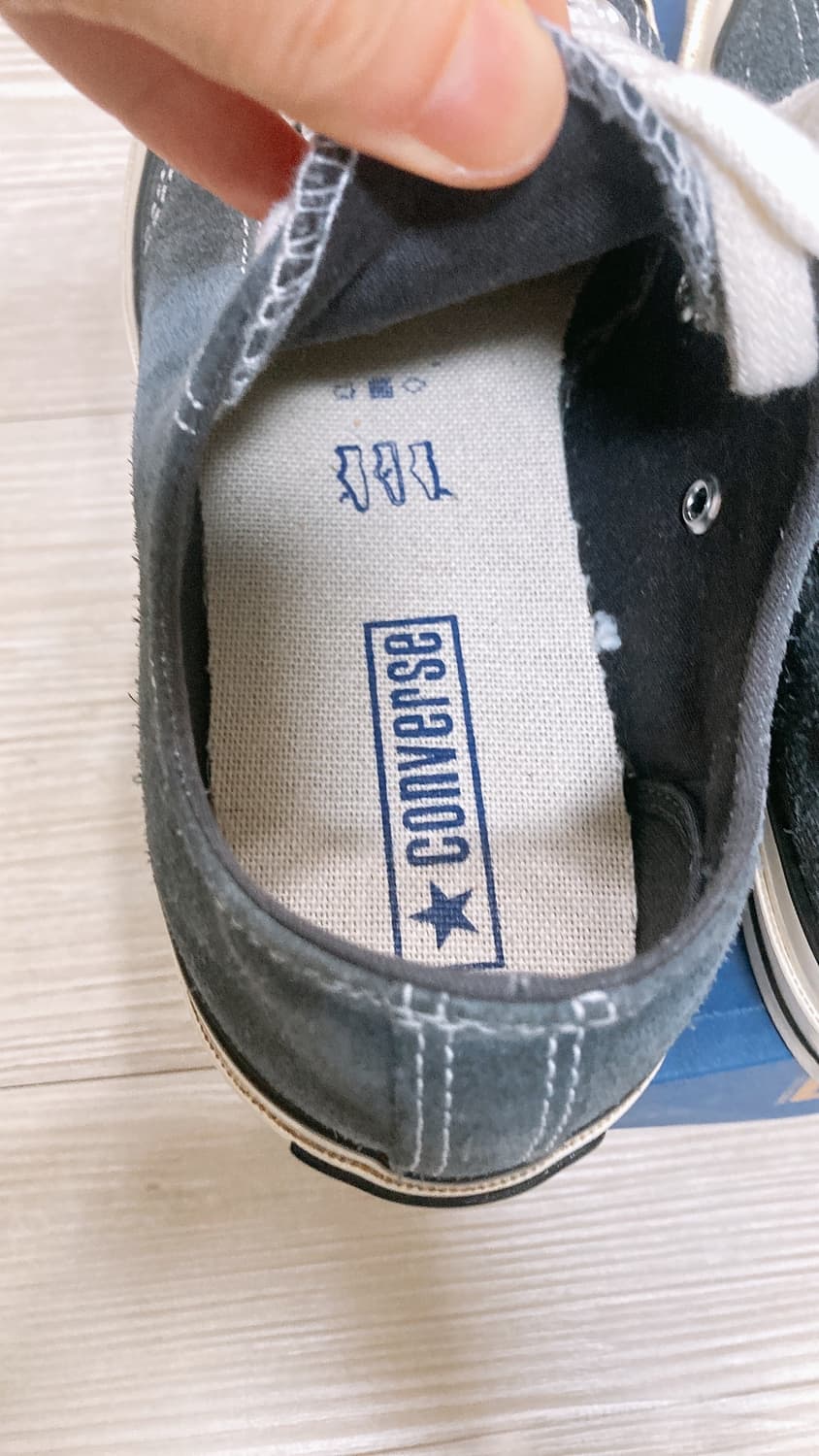 컨버스 척 테일러 로우 스웨이드 240mm 상품이미지6