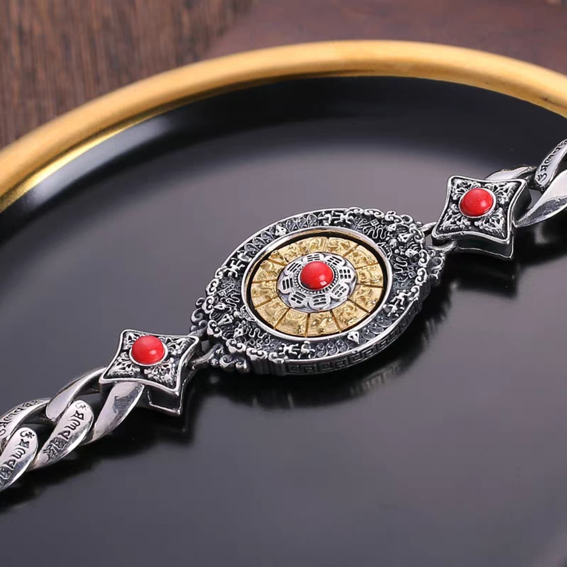 Oceanora 회전형 S925 실버 팔찌 상품이미지2