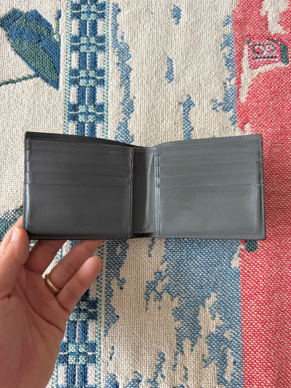 보테가베네타(BOTTEGA VENETA) 레더 반지갑(ITALY) 상품이미지3