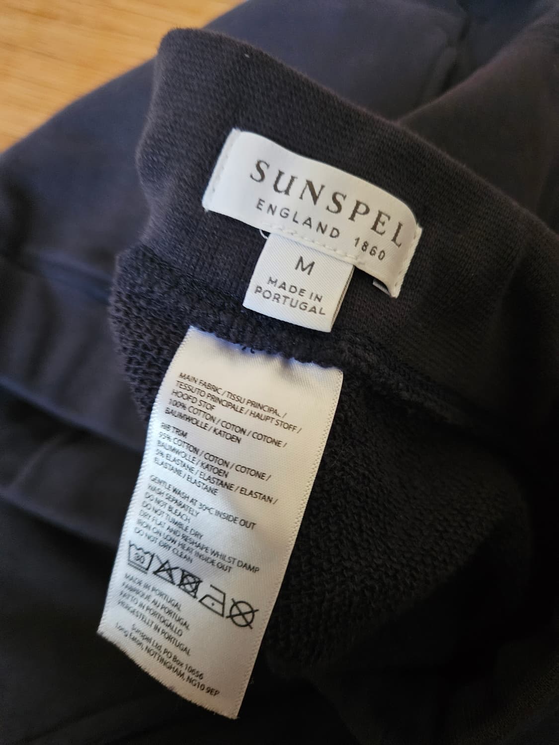 선스펠 네이비 스웻팬츠  상품이미지5