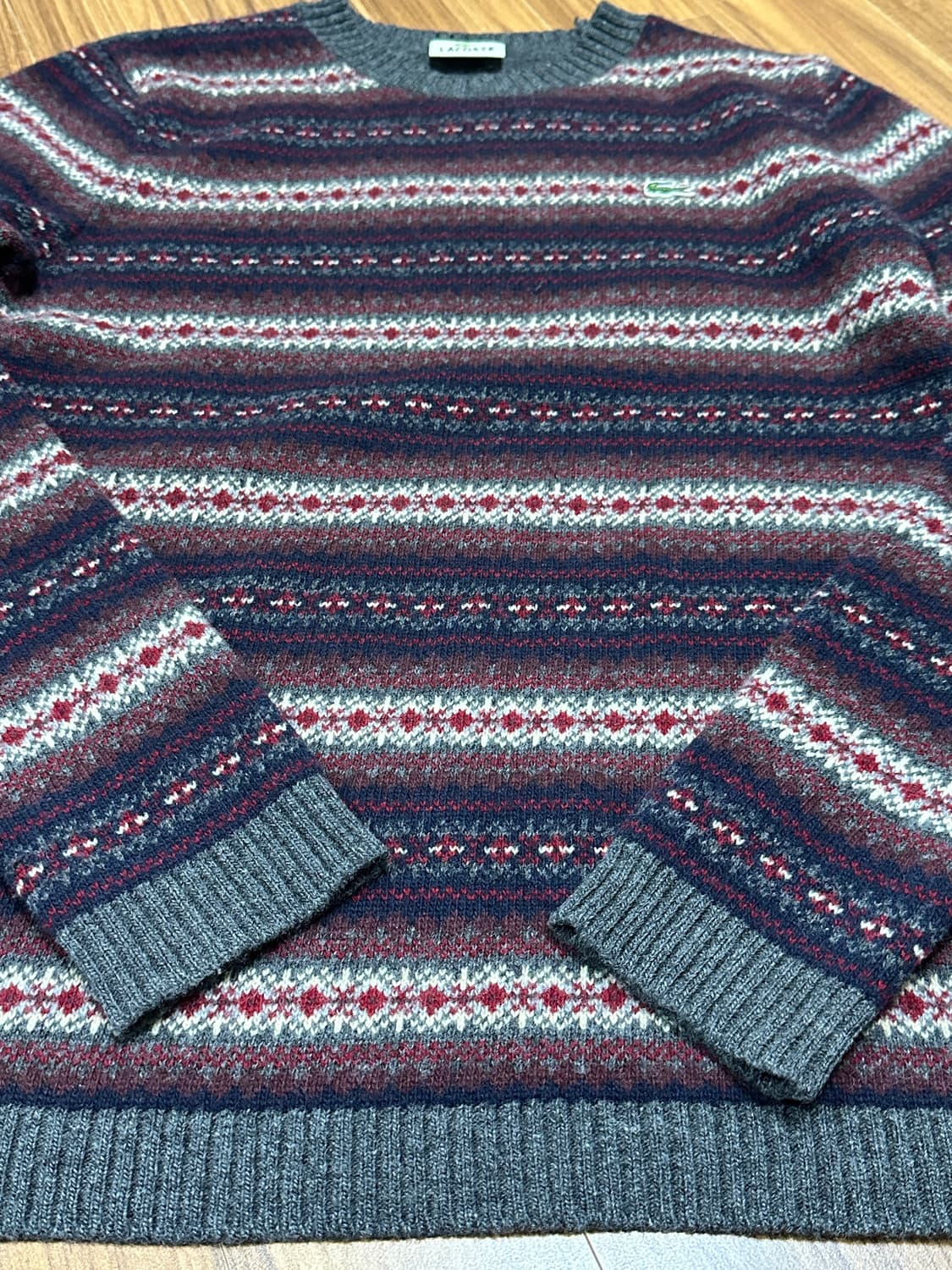 라코스테 페어아일 울 니트 스웨터 4 상품이미지6