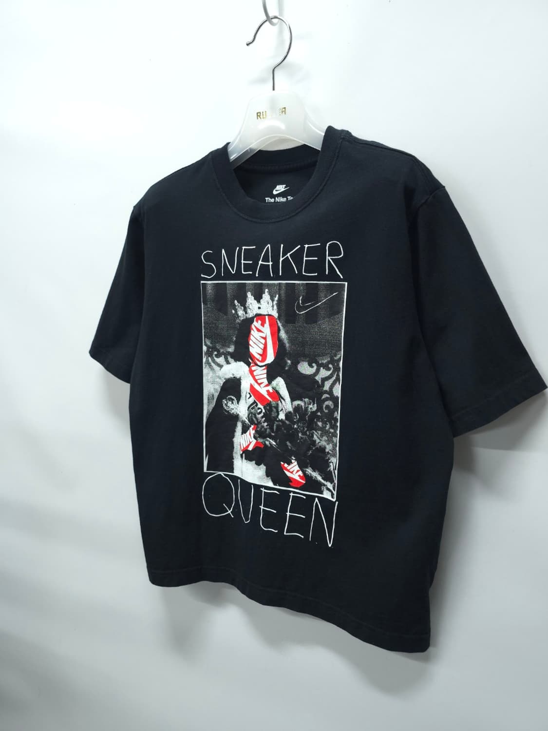 나이키 스니커퀸 나염 반팔티 (여성90/루즈핏L) 상품이미지2