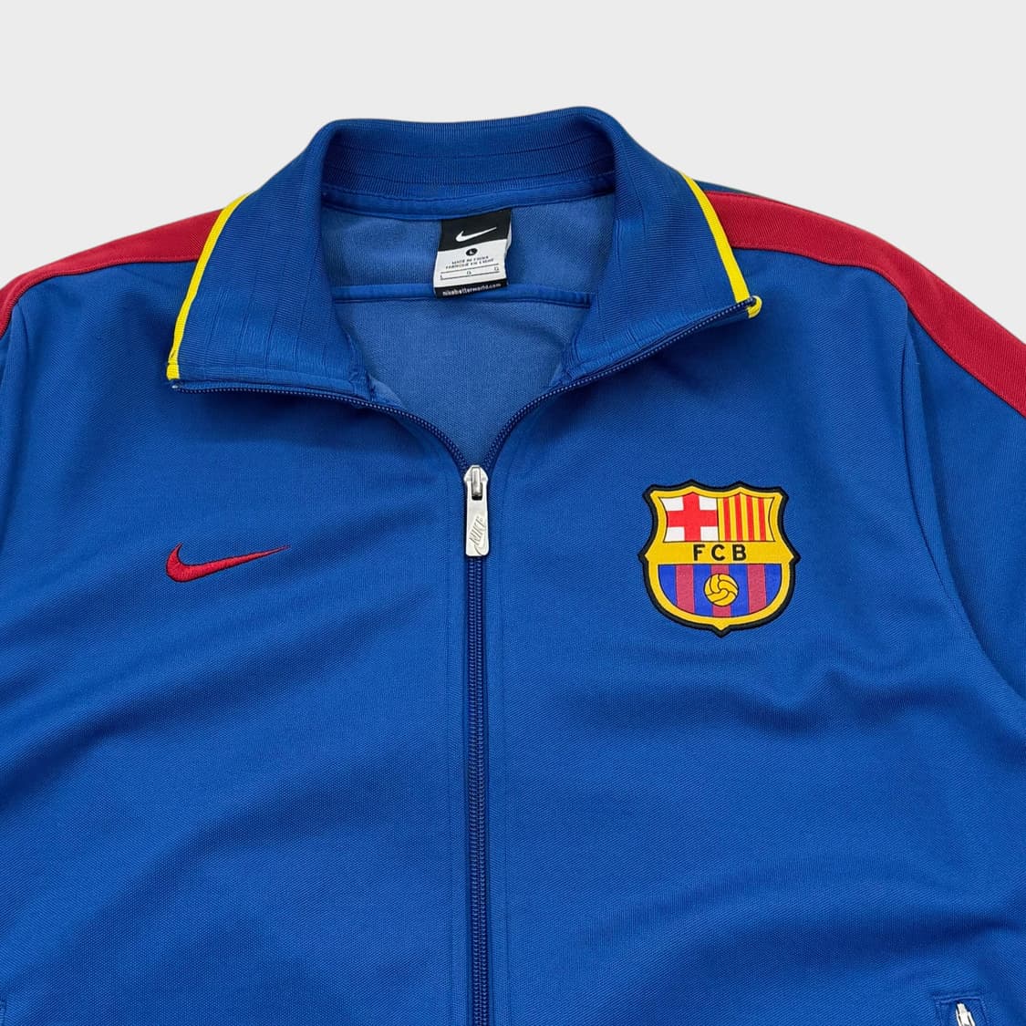 11-12 나이키 바르셀로나 N98 어센틱 트랙 자켓 상품이미지3