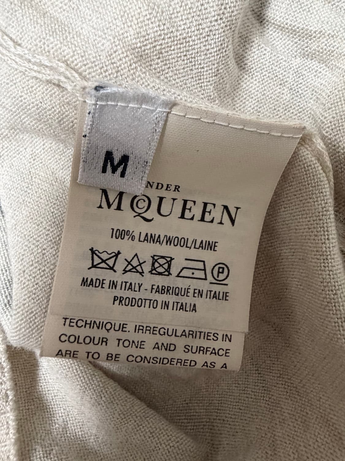 알렉산더맥퀸 브이넥 롱슬리브 상품이미지4