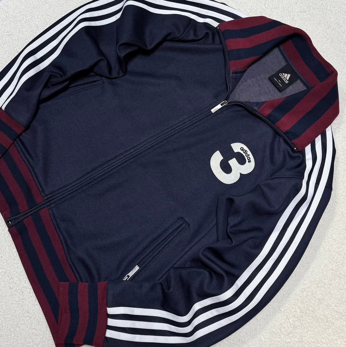 아디다스 딥네이비 버건디 져지 상품이미지3