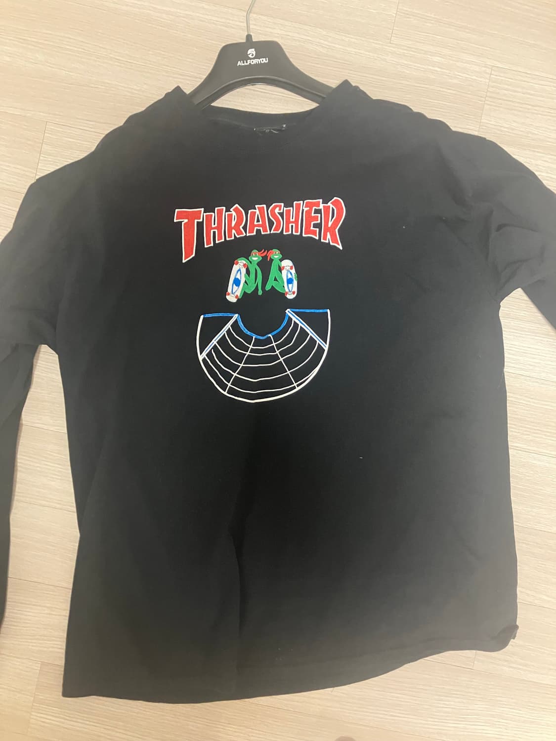 트레셔 닌자거북이 롱슬리브 팔아여 상품이미지1