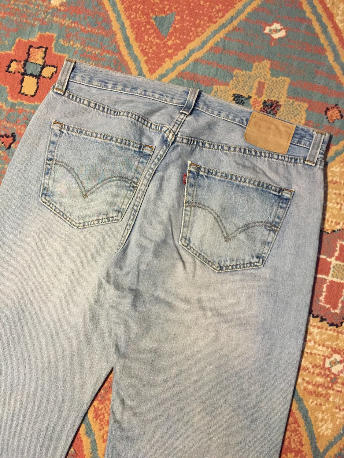 00s 리바이스 501 라이트 블루 연청 상품이미지5