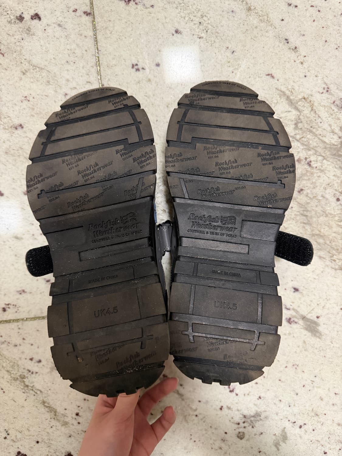 락피쉬웨더웨어 메리제인 dark grey 240 상품이미지4