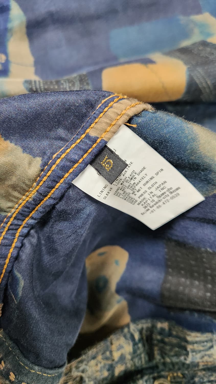 캐피탈 보로 스프링 1st 자켓 인디고 상품이미지3