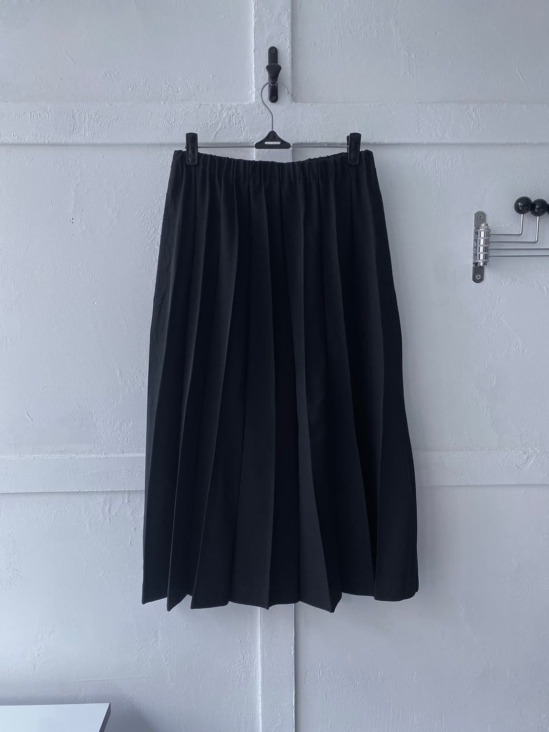 [Comme des garcons tricot] 밴딩 플리츠 울스커트 상품이미지1