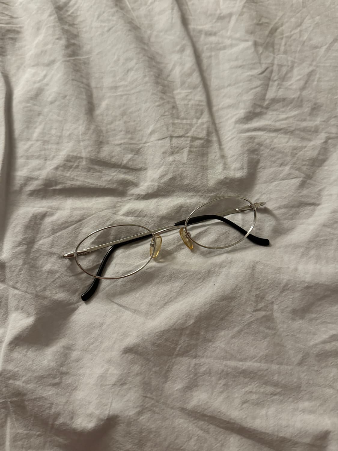 00s 빈티지 재팬 실버 안경 상품이미지2
