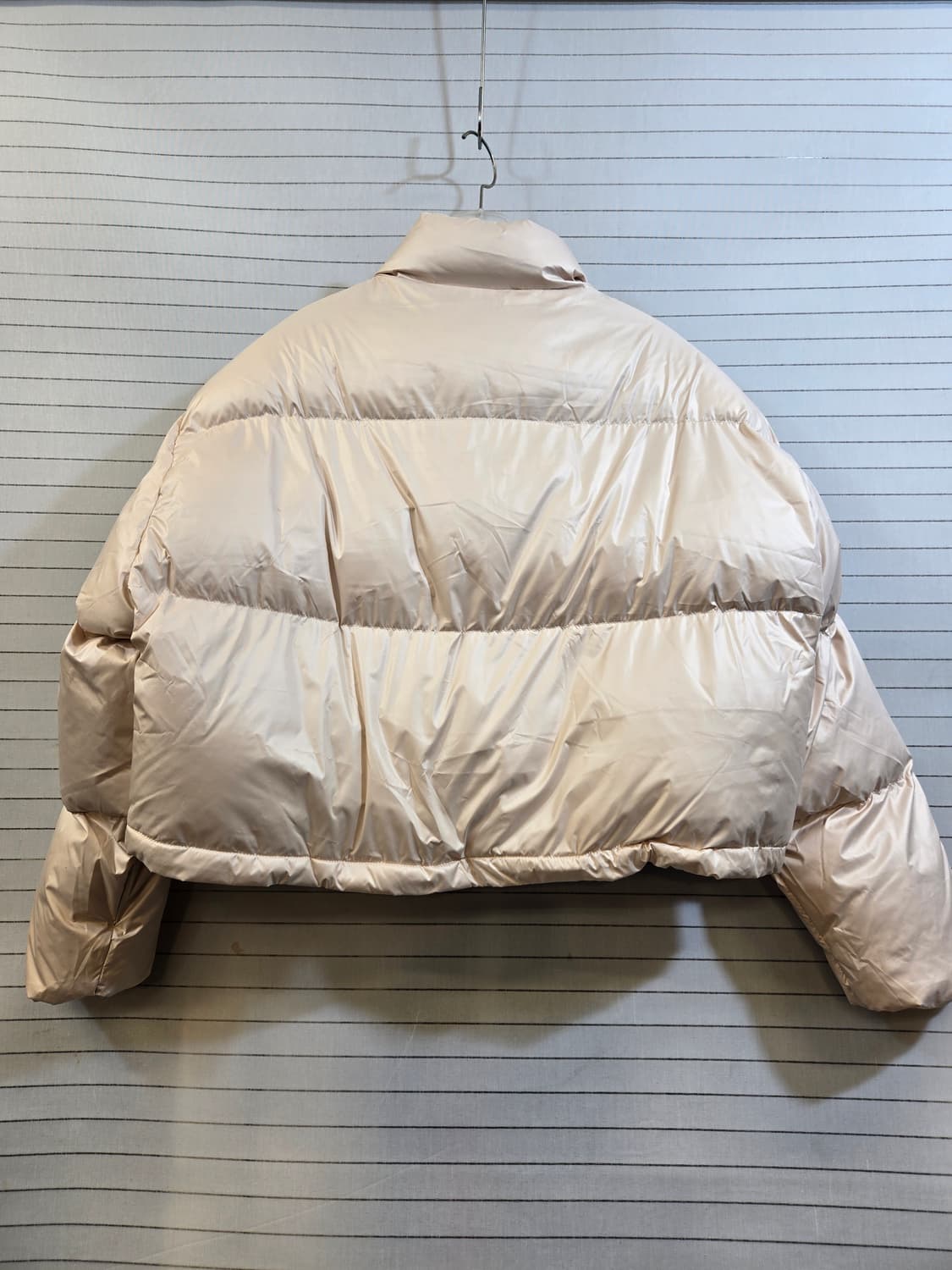 아이보리 크롭 패딩 점퍼 상품이미지6