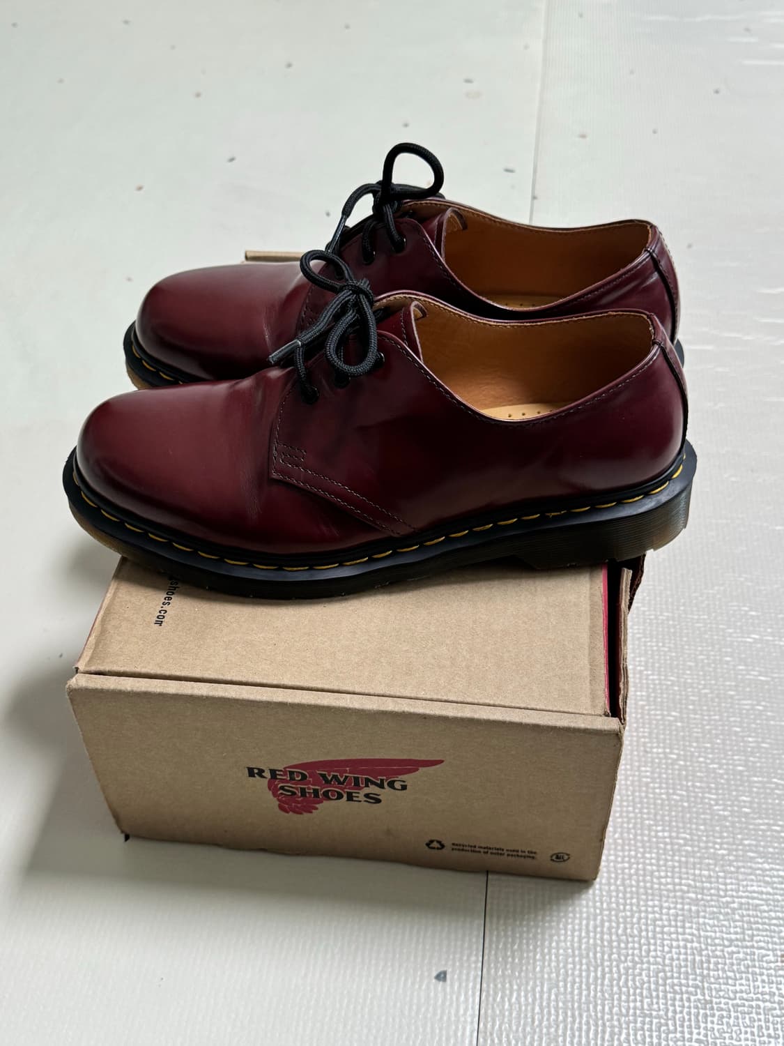 [270] 닥터마틴 1461 체리레드 상품이미지3