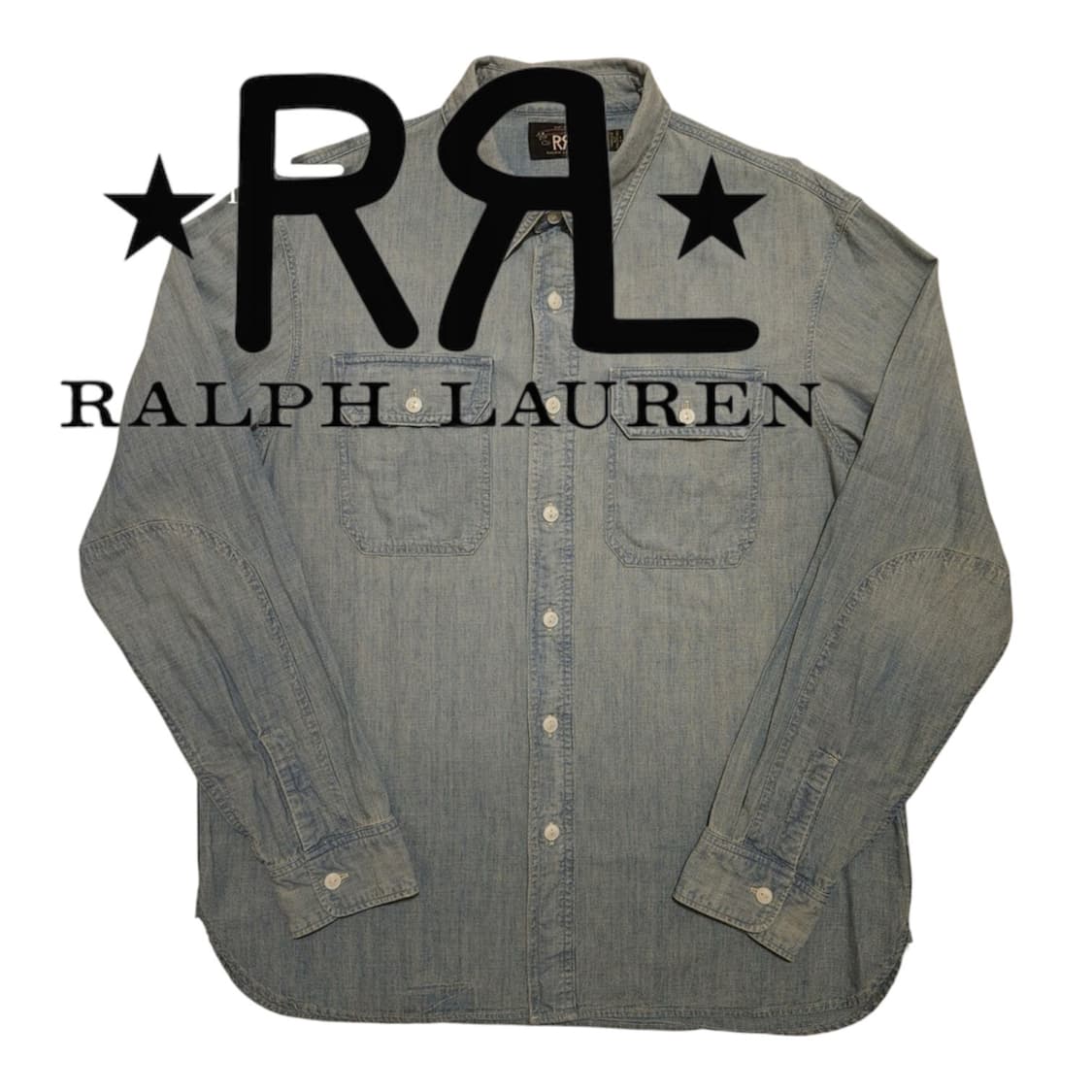 RRL 샴브레이 워크 셔츠 L 상품이미지1