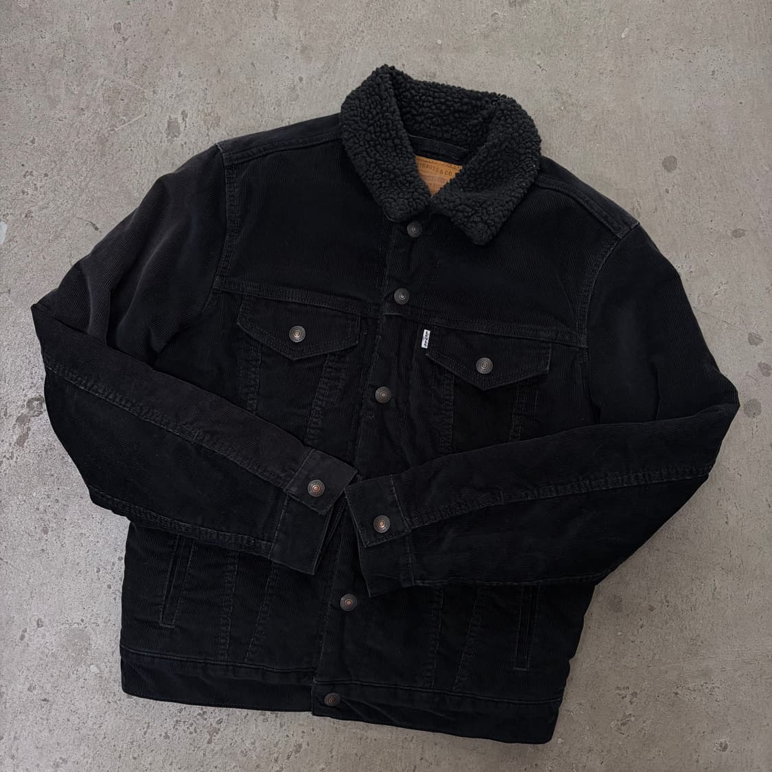 리바이스 블랙 골덴 자켓[1928] 상품이미지2