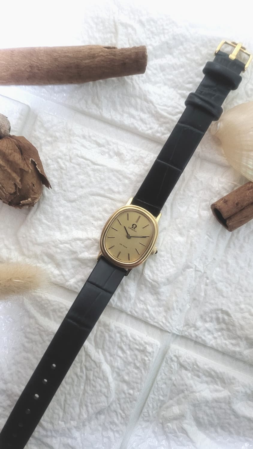 정품 오메가 드빌 엘립스 수동 시계 (이청아 오메가 드빌 시계) 상품이미지1