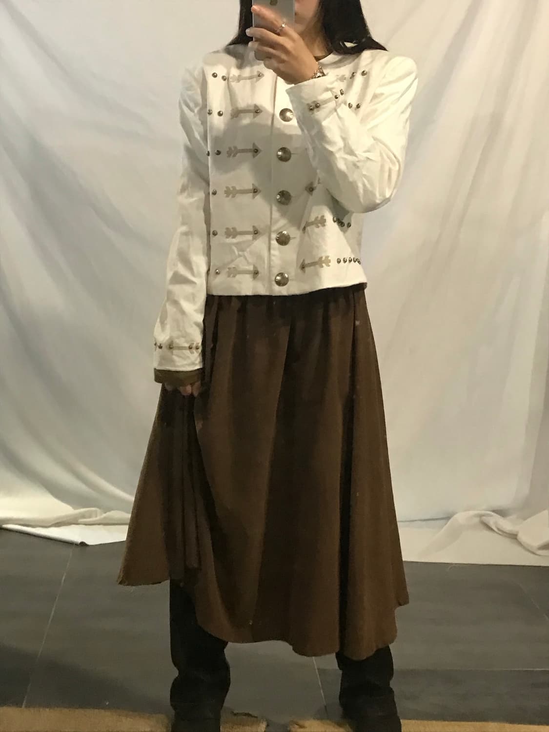 Vintage long skirt  상품이미지1