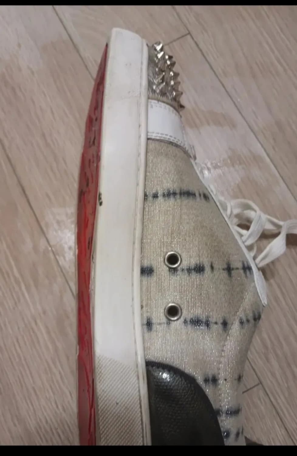 크리스찬 루부탱 스터드 스니커즈 40.5 상품이미지6