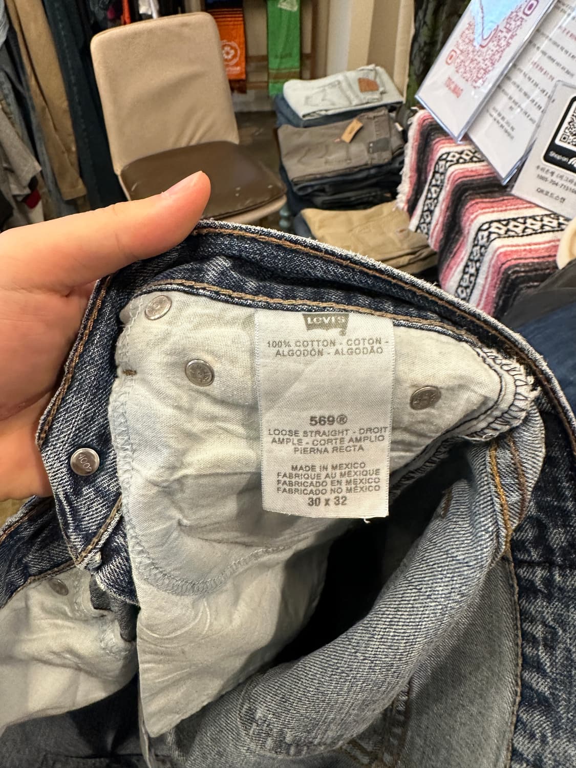 00s Levis 리바이스 569 W30 L32 상품이미지4