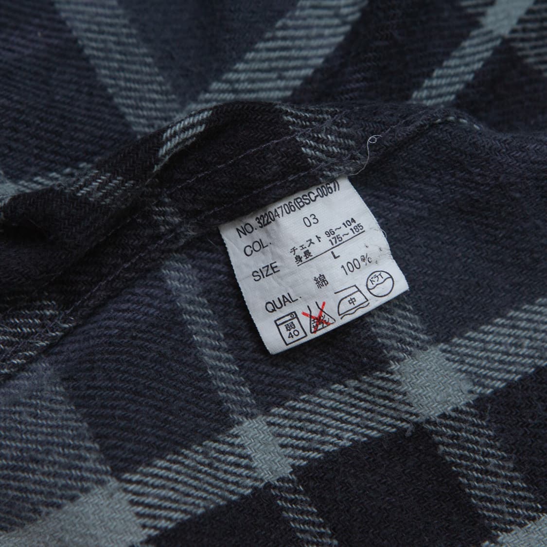 벤 데이비스 화이트 라벨 플레이드 셔츠 자켓 상품이미지5