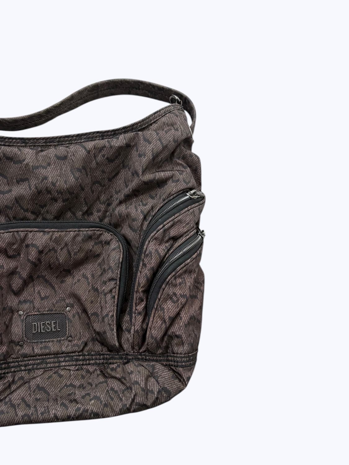 DIESEL leopard nylon shoulder bag 상품이미지3