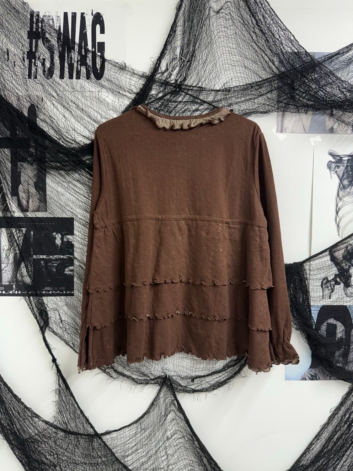 Mori girl frill detailed longsleeve 상품이미지5