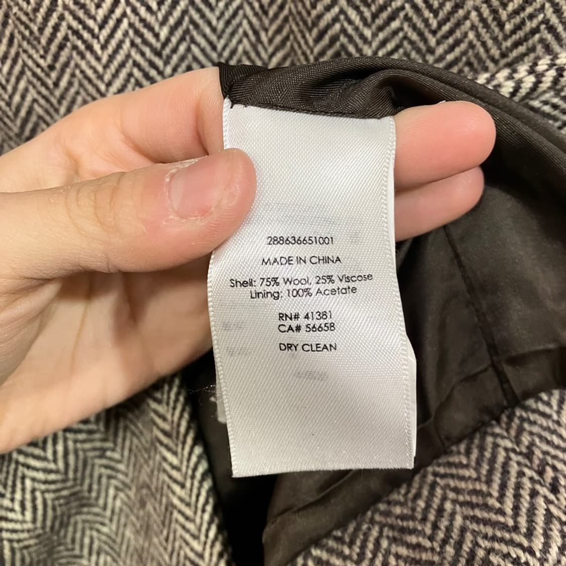 데님앤서플라이 랄프로렌 헤링본 블레이저 상품이미지6