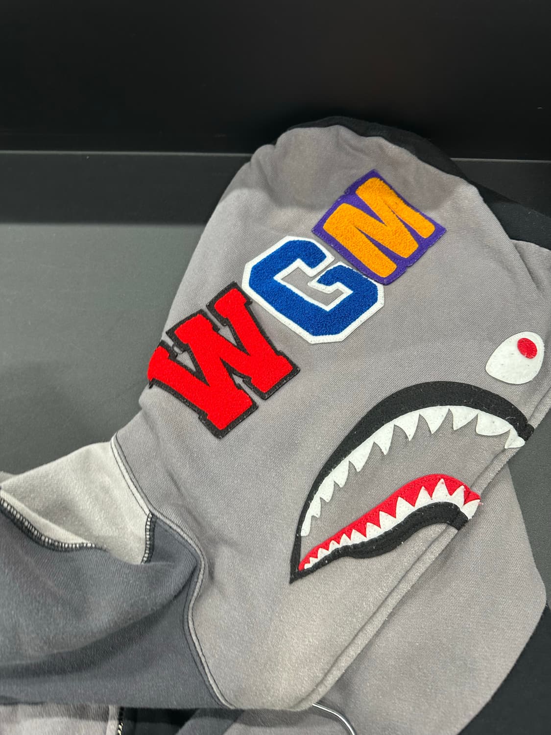 베이프 샤크 후드 집업 상품이미지5