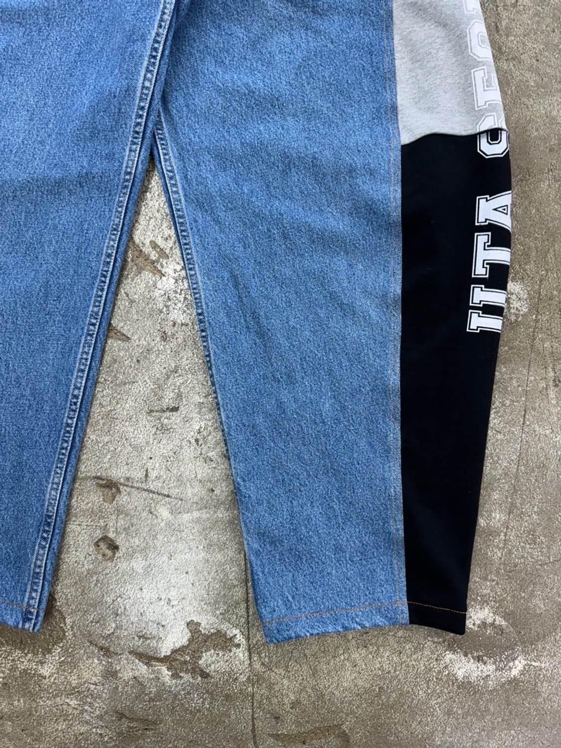 UTA OLD SCHOOL SWEAT DENIM 상품이미지3