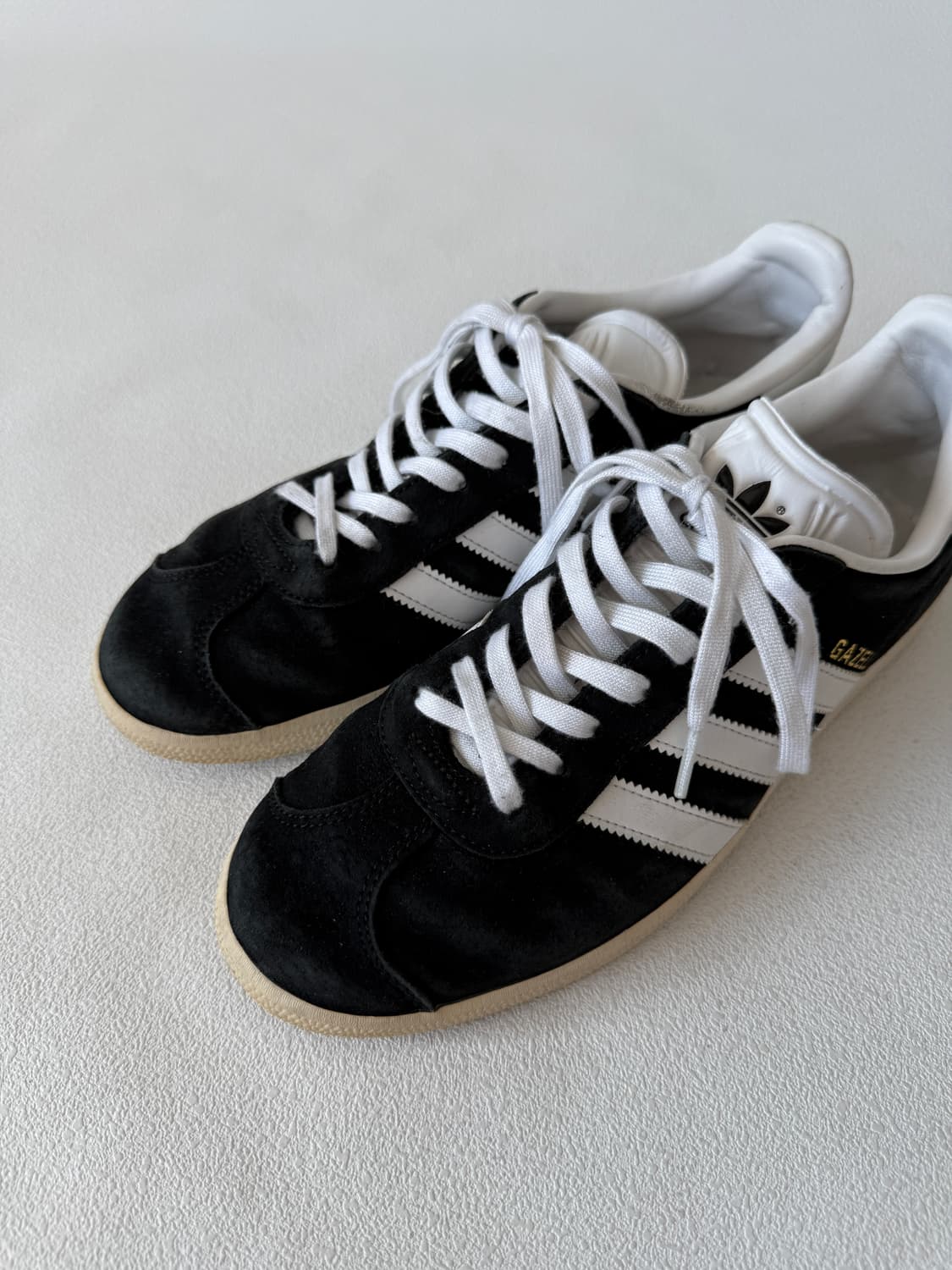 [245]아디다스(adidas) 가젤 검/흰 상품이미지5