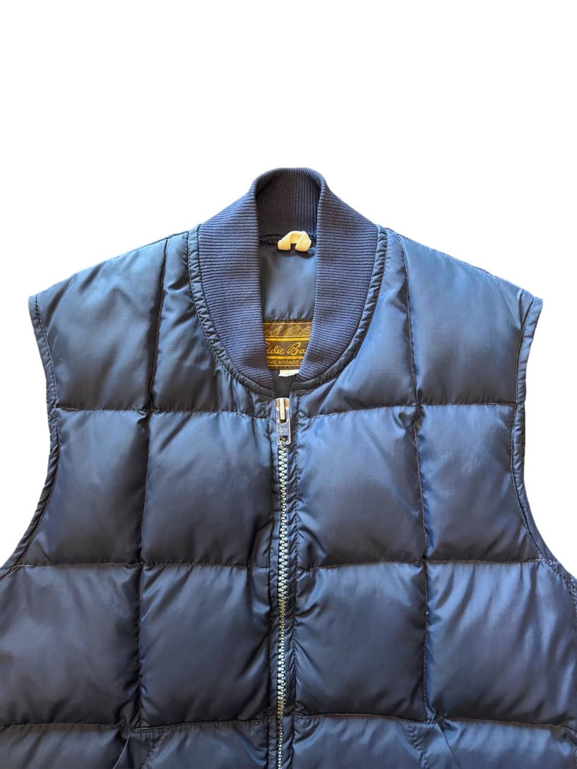 70-80s Eddie Bauer paded nylon down vest 상품이미지3