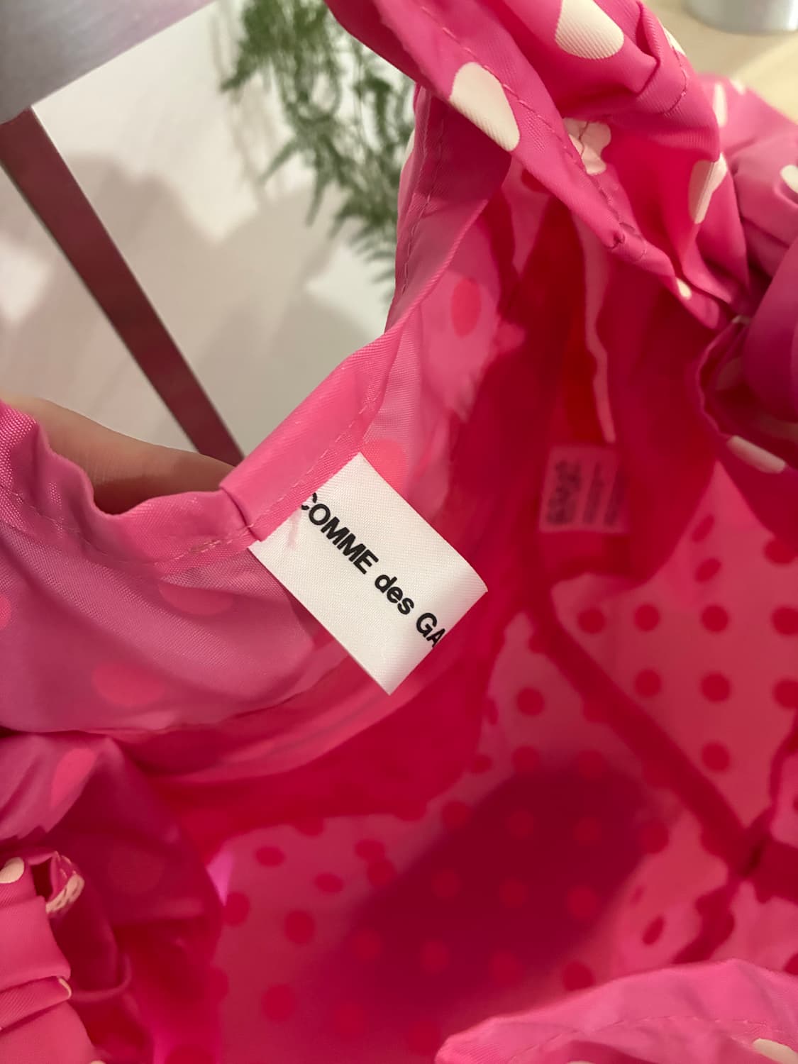 꼼데가르송 걸 리본 백 상품이미지6