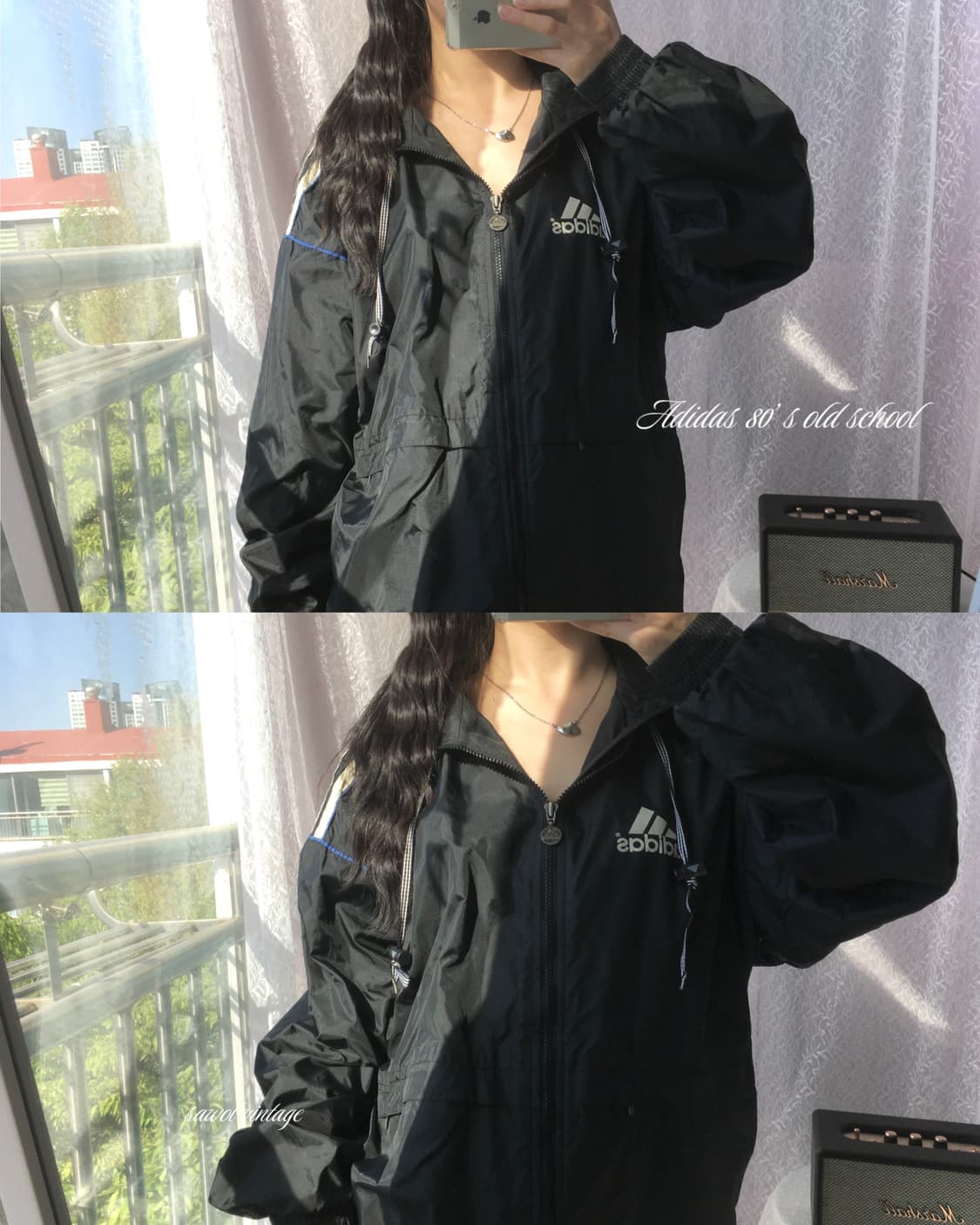 Adidas 80's old school windbreaker 상품이미지1